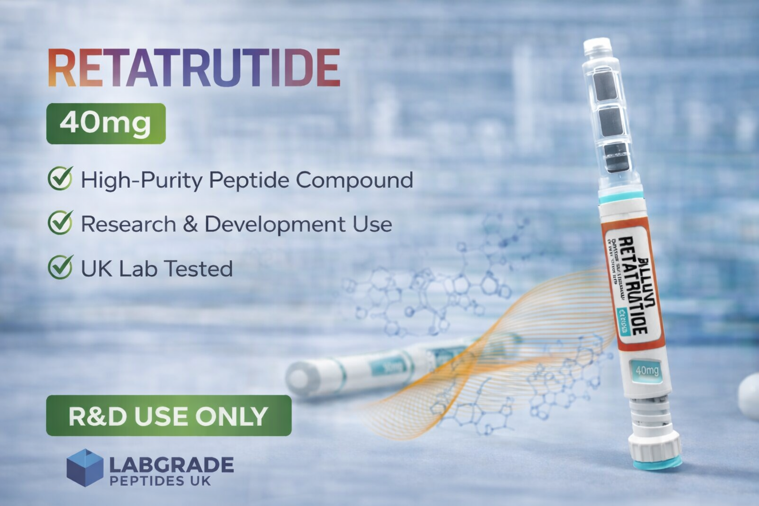 Buy Retatrutide 40mg (R&D Only)